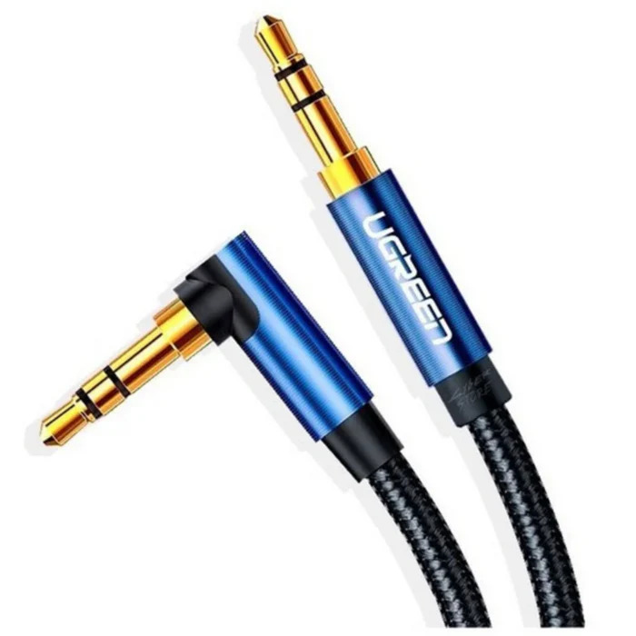 Cable Gold Plated Metal Case with braid 3