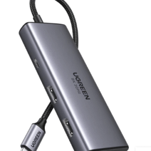 USB-C to2*USB-A 3.0+USB-C3.0+2*HDMI+PD port Converter USB-A&C+ 8K@30Hz & 2*HDMI with PD