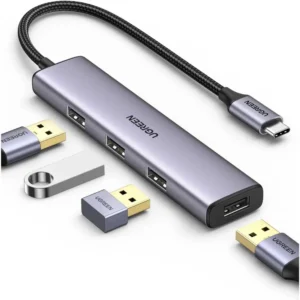USB-C 3.0 To 4 Ports HUB Withoutpower port