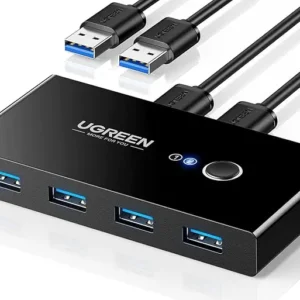 USB 3.0 2x4 Sharing Switch SelectorBlack