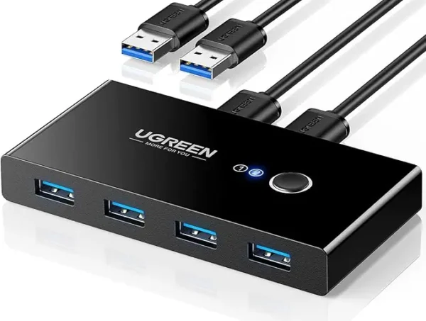 USB 3.0 2x4 Sharing Switch SelectorBlack