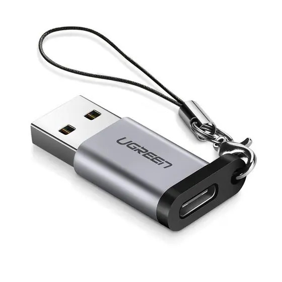 UGREEN USB-A 3.0 to USB-C Adapter (Gray)