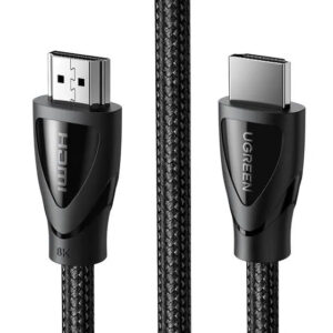 UGREEN HDMI 8K Cable Male to Male Aluminum Alloy Shell Braided Black 2m