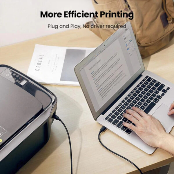 USB 2.0 AM To BM Print Cable 5M - Image 2
