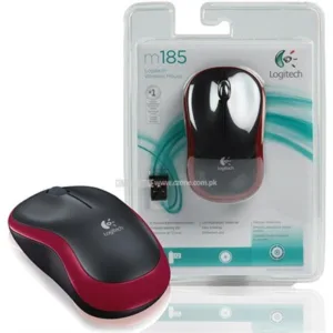 M185 Wireless Mouse - Red