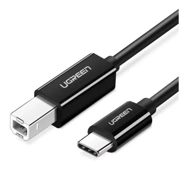 USB-C 2.0 To USB-B 2.0 Print Cable
Black 2M
