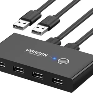 UGREEN 2 In 4 Out USB 2.0 SharingSwitch Box