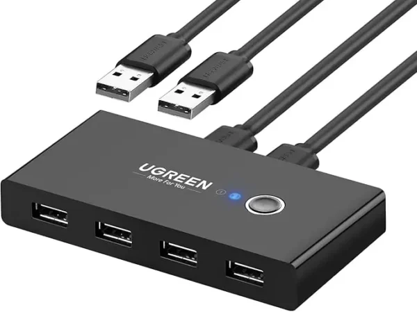 UGREEN 2 In 4 Out USB 2.0 SharingSwitch Box