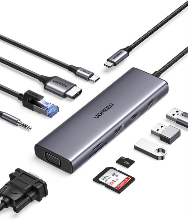 UGREEN USB-C Multifunction Adapter (10-in-1)