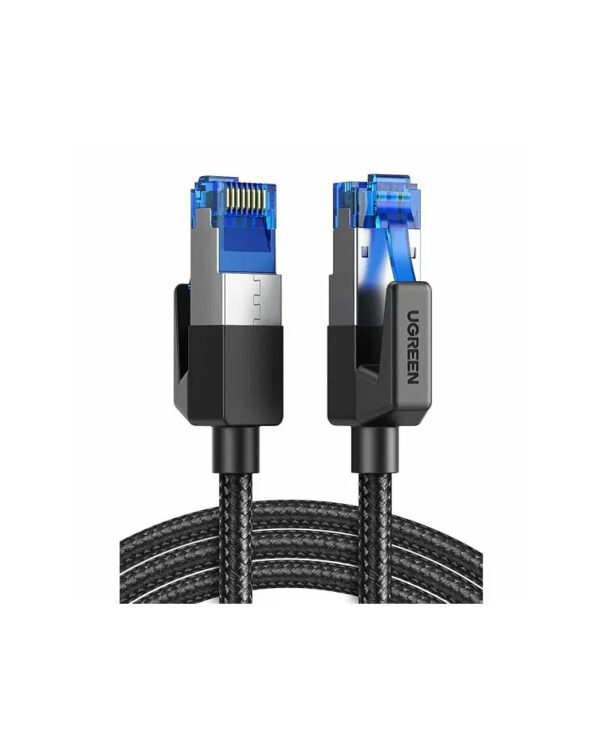 UGREEN CAT8 Shielded Round Braided Cable Modular Plugs 2m