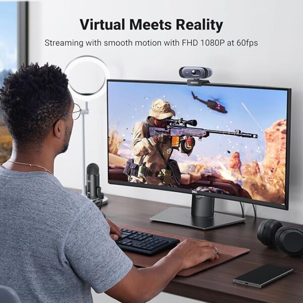 USB HD Webcam Sliver 2K @ 30FPS - Image 2