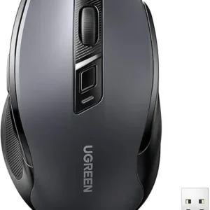 UGREEN Ergonomic Wireless Mouse(2.4G Wireless & Bluetooth)