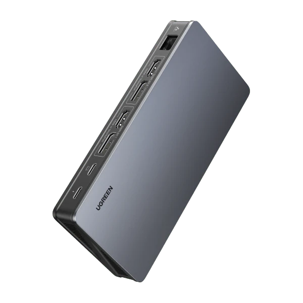 USB-C to 2*USB 3.2+1*USBC3.2+2*HDMI+2*DP+RJ45 Gigabit+PDport Converter 10Gbps USB-A&C +4K@60Hz & 2*HDMI+2*DP with PD
