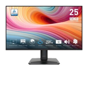 MSI PRO MP251 E2 (IPS Panel, Res: 1920x1080, 120Hz, 1ms MPRT, 4MS GTG )