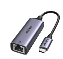 UGREEN USB to RJ45 Ethernet Adapter Aluminum Case (Space Gray)