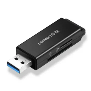 UGREEN USB 3.0 to TF + SD Dual CardReader (Black)