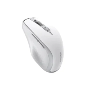Ergonomic Contoured-Shape Design
Wireless Mouse 2.4 GHz&BT White?AA
alkaline battery not included)