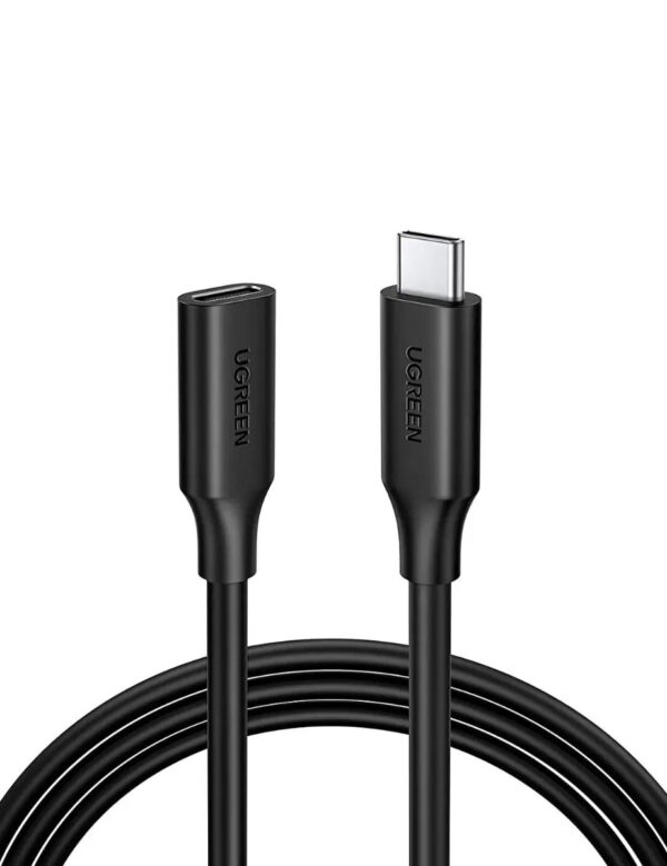 UGREEN USB-C/M to USB-C/F Gen2 5A Extension Cable 1m (Black)