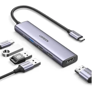 USB-C To HDMI+3*USB 3.0 A+PD Power
Converter