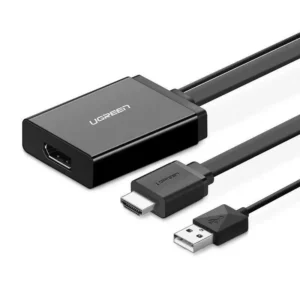 HDMI+USB Port To DP Converter 4K@30Hz 0.5M