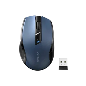 Ergonomic Contoured-Shape Design
Wireless Mouse 2.4 GHz&BT Blue?AA
alkaline battery not included)