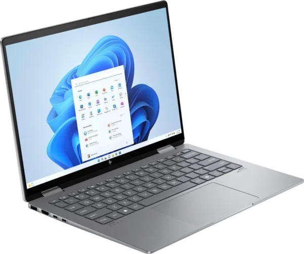 Brand New! HP Envy X360 2-in-1 14-FC0023DX Laptop Intel Core Ultra 7 155U 16GB RAM 1TB SSD 14? WUXGA IPS Touch Screen, Windows 11 Home, ENGLISH KEYBOARD METEOR SILVER (1 Year International Warranty) - Image 2
