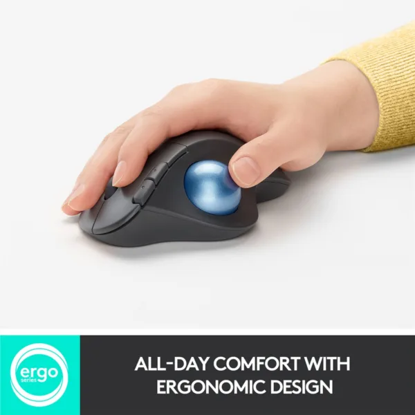 M575 Ergo Trackball Mouse - Image 2