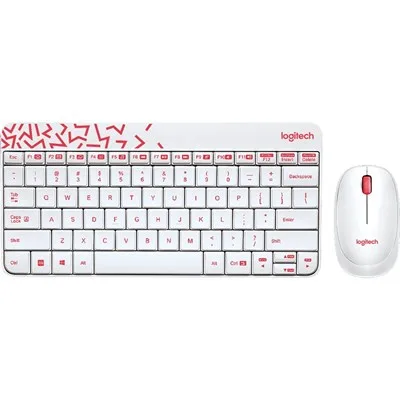 MK240 Wireless Combo NANO - White