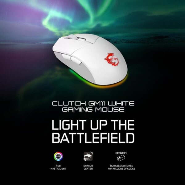 MSI CLUTCH GM 11 (WHITE) - Image 2