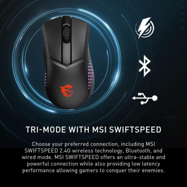 MSI CLUTCH GM51 LIGHTWEIGHT WIRELESS - Image 2