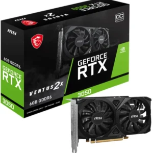 MSI GeForce RTX 3050 VENTUS 2X E 6G OC