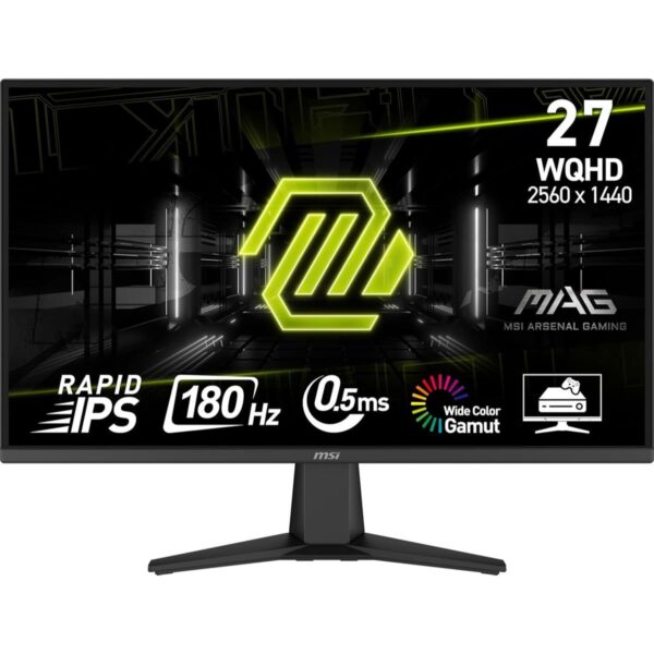 MSI MAG 275QF (IPS Panel, Res: 2560x1440, 180Hz, 0.5ms GTG, Adaptive - Sync) 2K