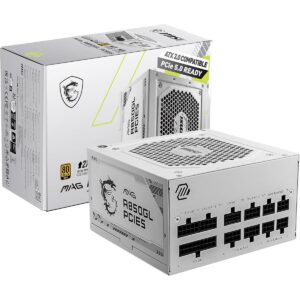MSI MAG A850GL PCIE 5 (WHITE)