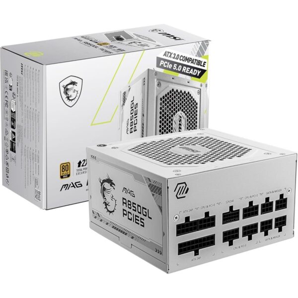 MSI MAG A850GL PCIE 5 (WHITE)