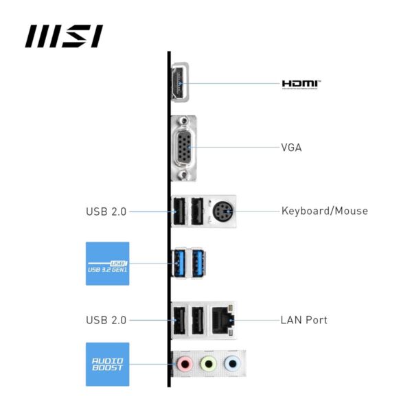 MSI PRO B760M-E D4 - Image 3