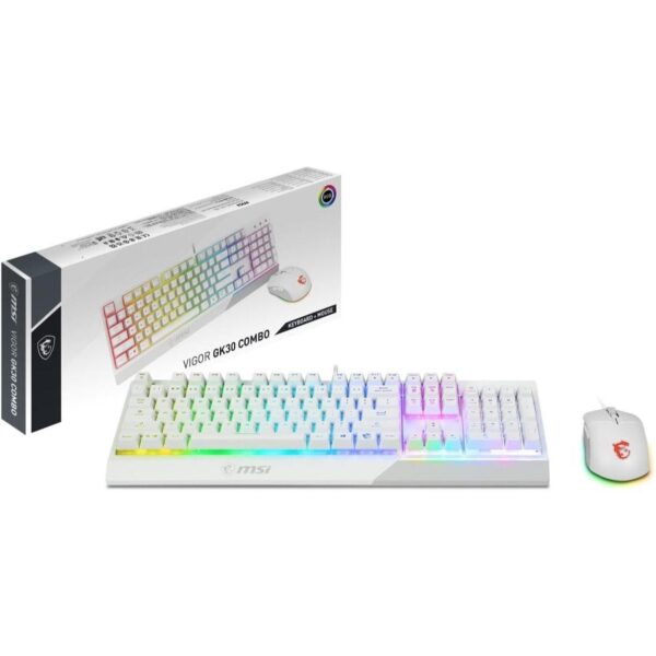 MSI VIGOR GK30 COMBO WHITE US WIRED - Image 2