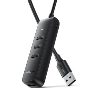 USB 3.0 A 4 Ports HUB Black 0.25M