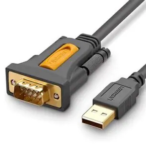 USB 2.0 A To DB9 RS-232 Male AdapterCable 2M