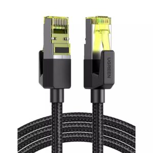 UGREEN Cat 7 Ethernet Cable Braided Pure Copper 10m (Black)