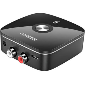 UGREEN Wireless Bluetooth Audio Receiver 5.1 with 3.5mm and 2RCA Adapter
