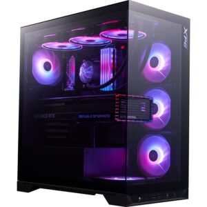 INVADER X BTF Mid Tower Gaming Chassis (Black) For Project Zero