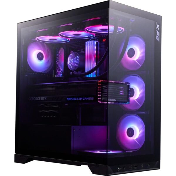INVADER X BTF Mid Tower Gaming Chassis (Black) For Project Zero