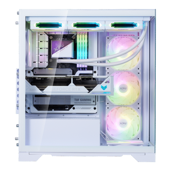 INVADER X BTF Mid Tower Gaming Chassis (White) For Project Zero - Image 3