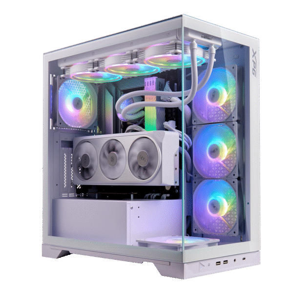 INVADER X Mid Tower Gaming Chassis (white)