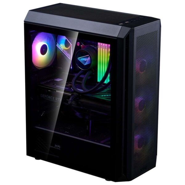 VALOR AIR PLUS Mid Tower Gaming Chassis (Black) (NEW) - Image 3
