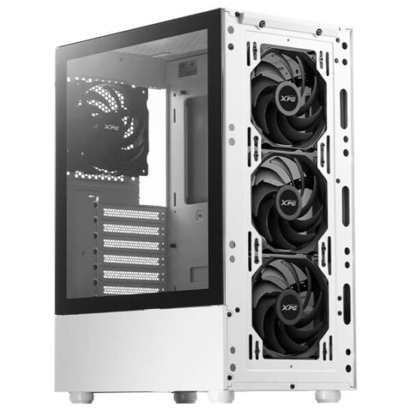 VALOR AIR PLUS Mid Tower Gaming Chassis (white) (NEW) - Image 2
